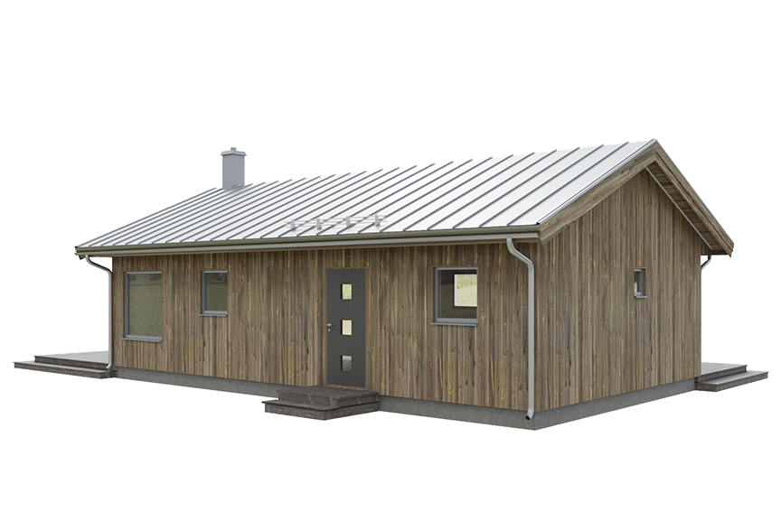 Alster 23-72, enplans ladhus 63 kvm