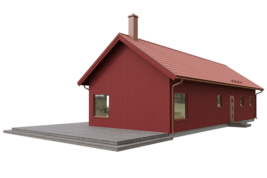 Alster 35-103, ladhus med loft 113 kvm