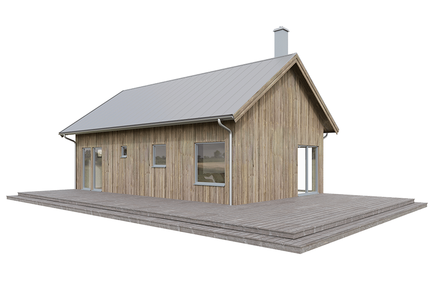 Alster 35-68, ladhus med loft 72 kvm