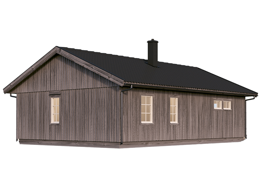 Fritidshus enplanshus Dalarö 23-85 75 kvm