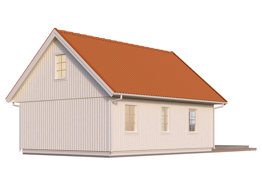 Fritidshus med loft 72 kvm Dalarö 40-56