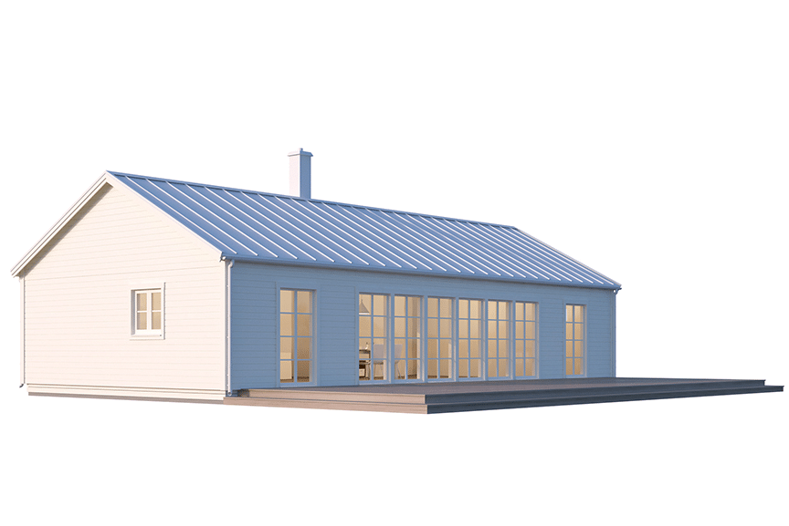 Gotland 27-113, enplans fritidshus 101 kvm