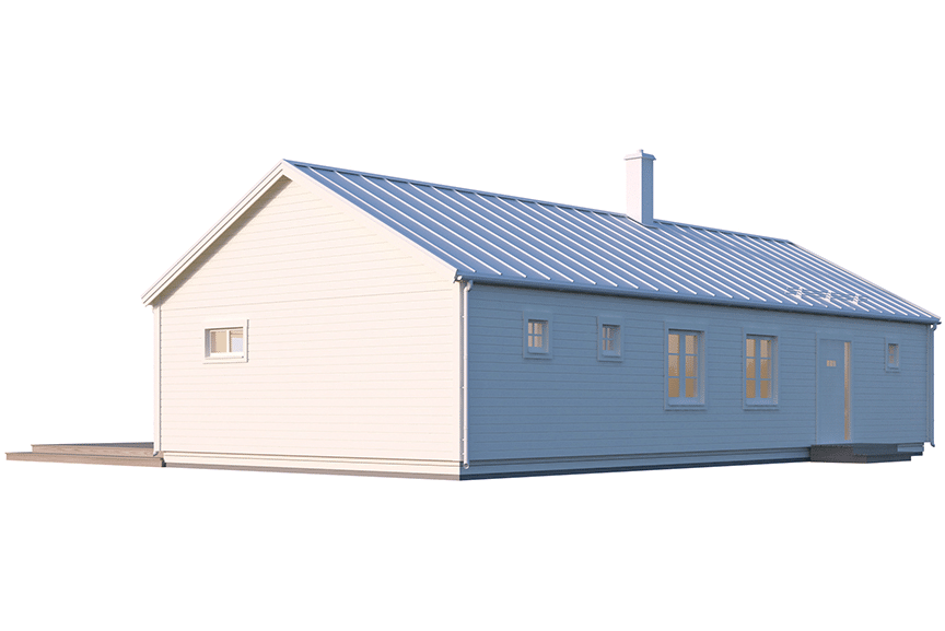 Gotland 27-113, enplans fritidshus 101 kvm