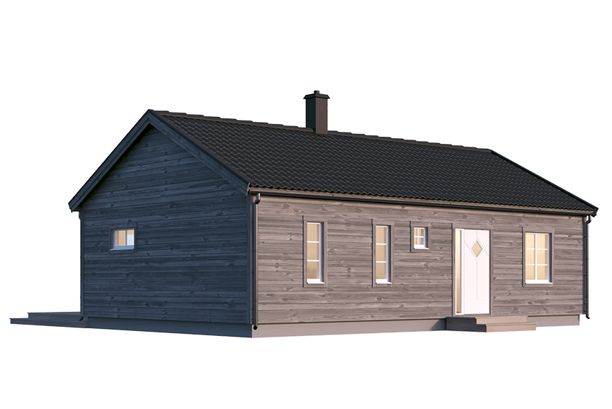 Gotland 27-79, enplans fritidshus 69 kvm