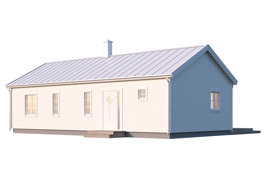 Gotland 27-80, enplans fritidshus 70 kvm