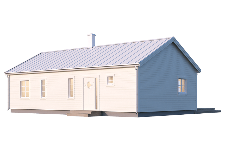 Gotland 27-87, enplans fritidshus 77 kvm