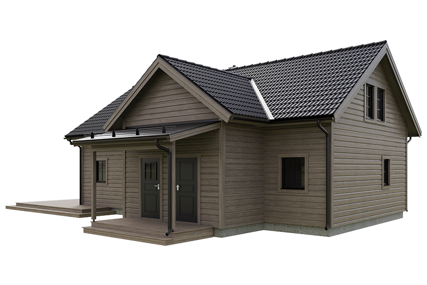 Sonfjället 35-101, fjällstuga med loft timmerhus 111 kvm