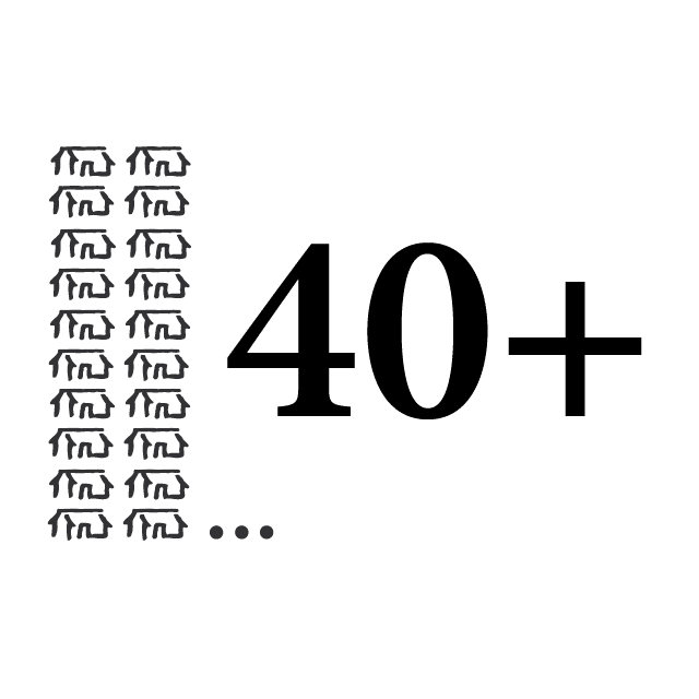 Antal levererade Hudikhus i Härjedalsfjällen mer än 40 st