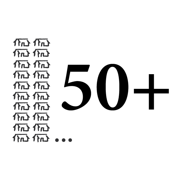 Antal levererade Hudikhus i Hudiksvalls kommun mer än 50 st