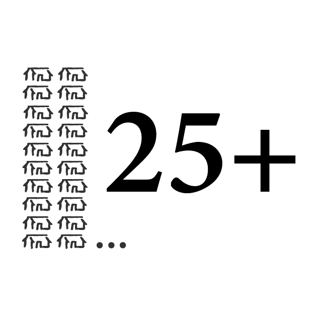 Antal levererade Hudikhus i norra Bohuslän mer än 25 st